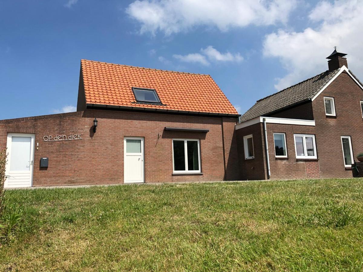 Huisje Op Den Diek Sint Kruis Exterior foto